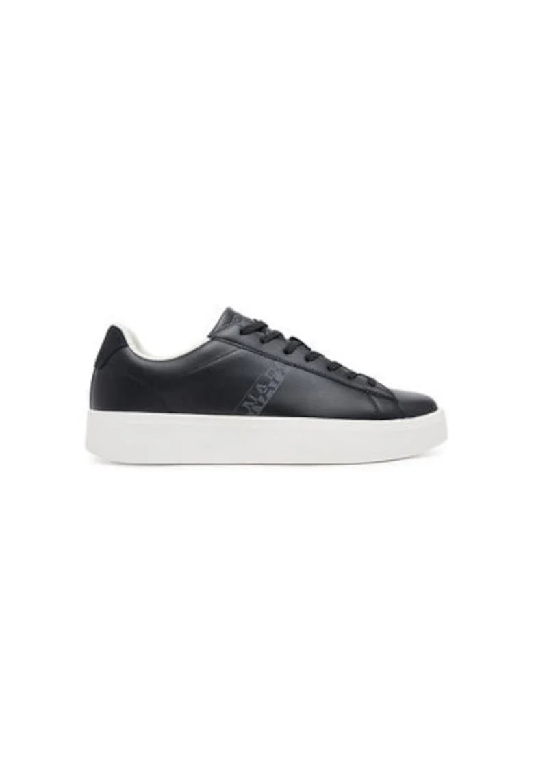 Pantofi sport barbati, NP0A4IQK,  Piele naturala, 46 EU, Negru