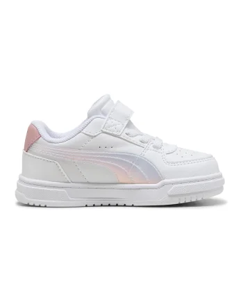 Pantofi sport Caven III Holo 2.0 de piele ecologica, Alb optic