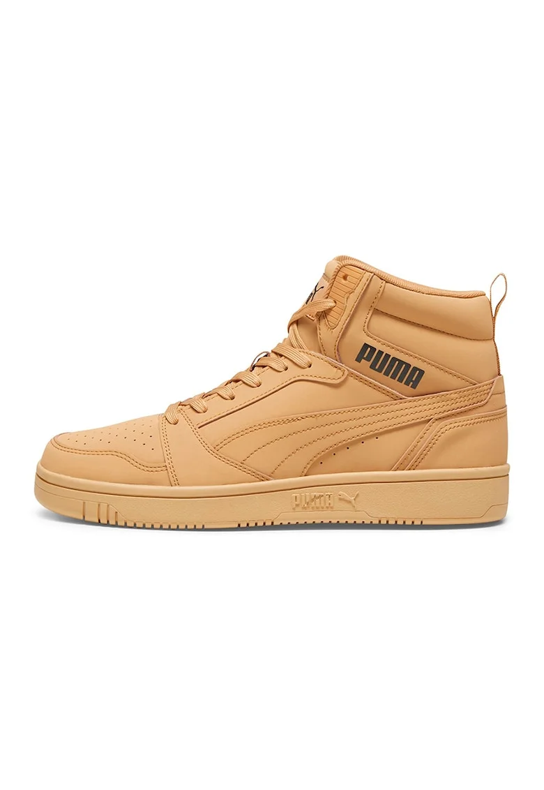 Pantofi sport unisex mid-cut Rebound Buck, Galben inchis