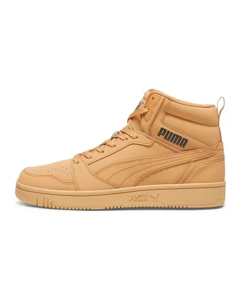 Pantofi sport unisex mid-cut Rebound Buck, Galben inchis
