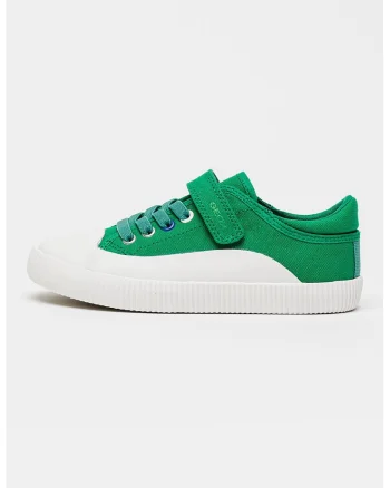 Tenisi low-cut cu velcro Tippeste, Verde/Alb optic