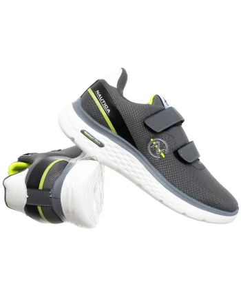 Pantofi sport cu velcro, Gri