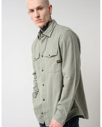Camasa slim fit Marine, Verde deschis