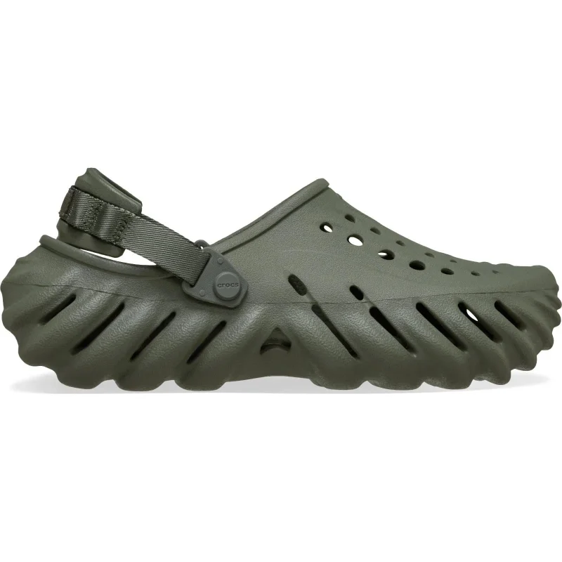 Saboti Crocs Echo Clog Verde - Dusty Olive