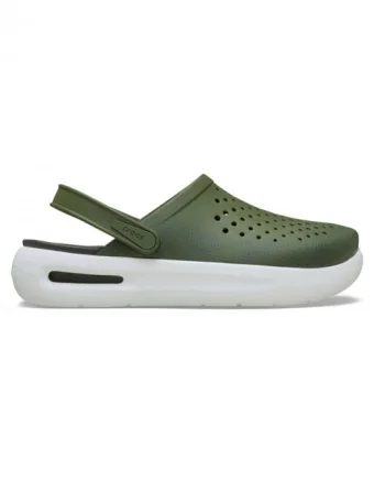 Saboti Crocs InMotion Micro Geo Clog Verde - Army Green