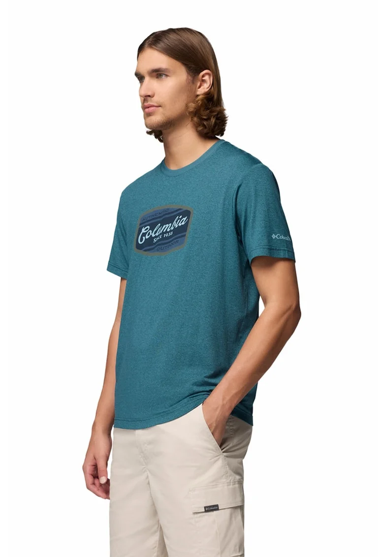Tricou cu logo Parsons Point™, Albastru petrol