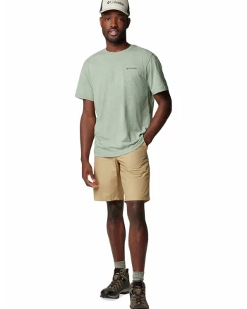 Pantaloni scurti din bumbac Washed Out™, Bej