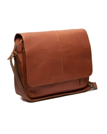 Geanta umar unisex piele naturala, 12.7 litri, Richard,, Coniac
