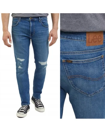 Pantaloni  Rider slim, Albastru