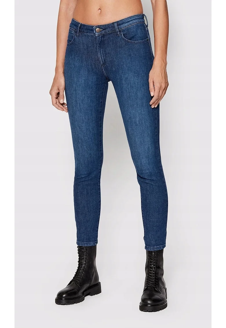 Blugi dama  Skinny, albastru inchis, Albastru inchis