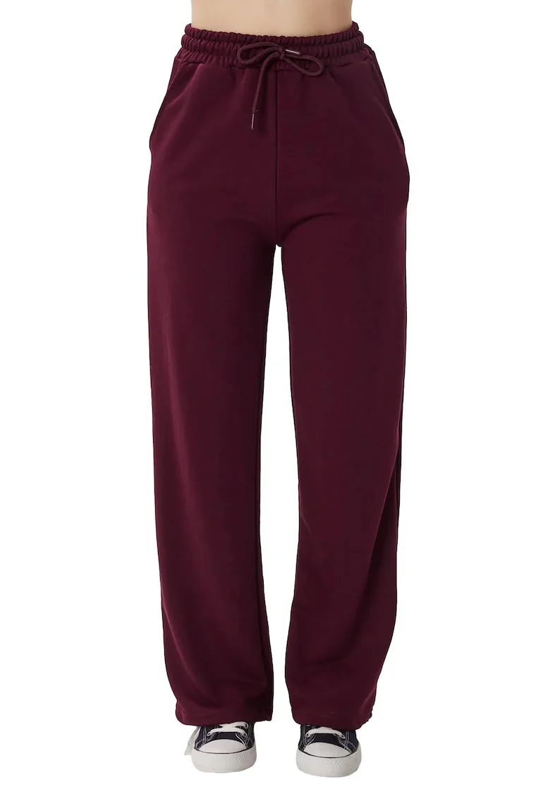 Pantaloni dama, Happiness Istanbul, Mov inchis, Modal/Poliester