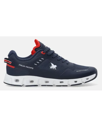 Pantofi sport cu detalii textile, Bleumarin, Bleumarin