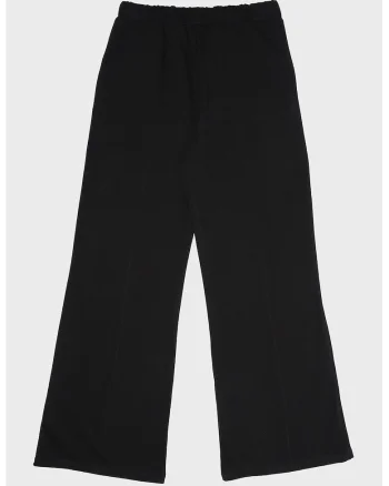 Pantaloni de trening cu croiala ampla si doua buzunare, Negru