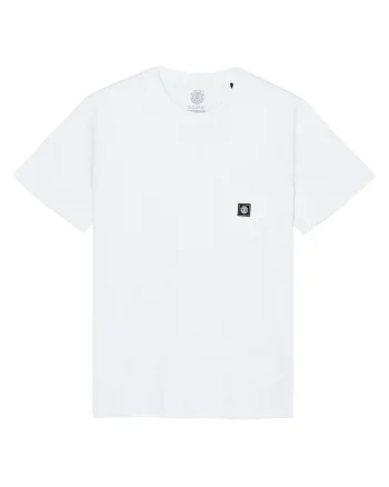 Tricou barbati,  bumbac organic, albdwqf, Alb