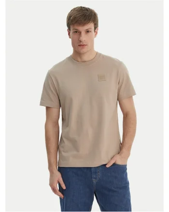 Tricou Barbati,  Bumbac, Bejqfwqd, Bej