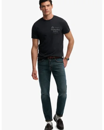 Tricou cu imprimeu logo, Albastru ultramarin