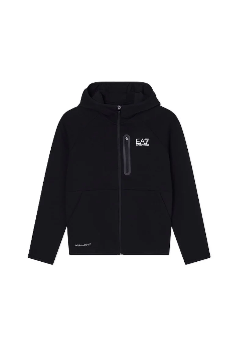 Bluza cu fermoar  NATURAL VENTUS7 BOY HOODIE FZ COPL-7B000326-AF20845-UC001