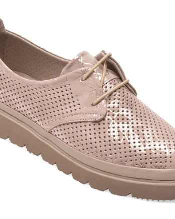 Pantofi GRYXX nude, 146YA28, din piele naturala
