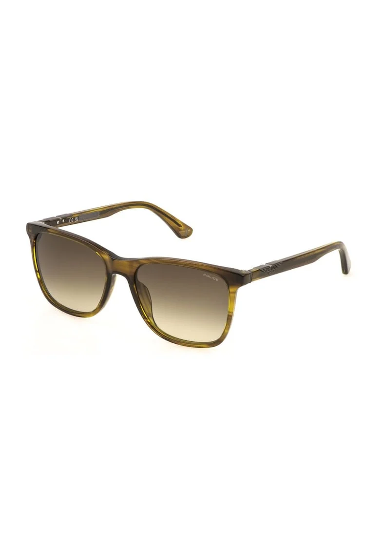 Ochelari de Soare,  SPL872N5606U8, barbati, verde, ø 56 mm, protectie UV400, material lentile policarbonat, include husa de marca
