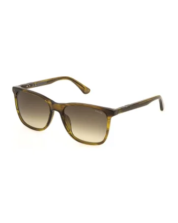 Ochelari de Soare,  SPL872N5606U8, barbati, verde, ø 56 mm, protectie UV400, material lentile policarbonat, include husa de marca