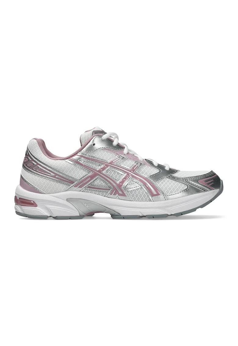 Pantofi sport din material textil Gel-1130, Alb/Visiniu/Argintiu