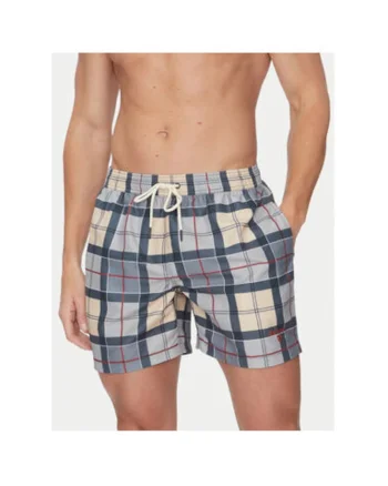 Pantaloni scurti de baie barbati  MSW0065TN31, Poliester, Multicolor