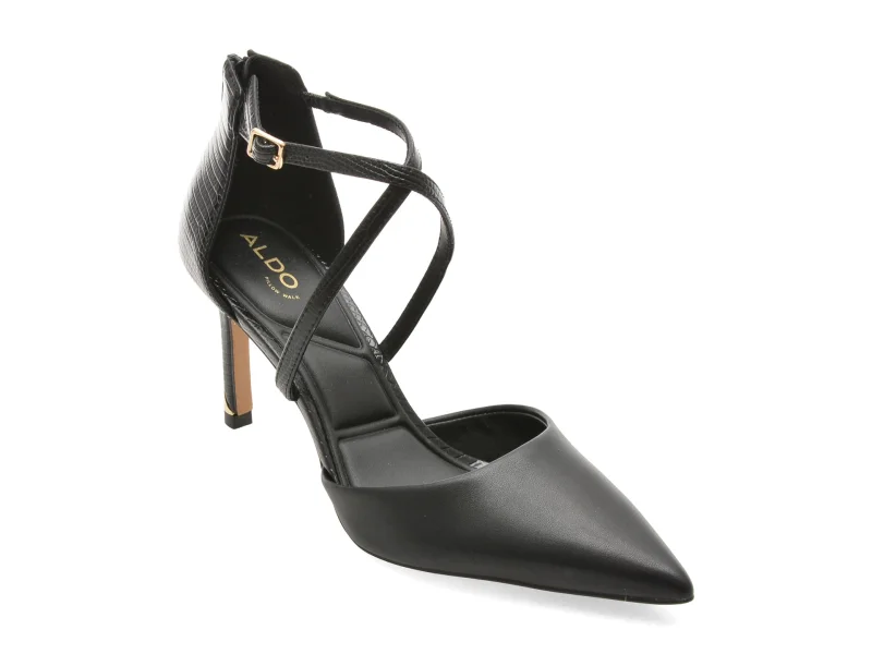 Pantofi eleganti ALDO negri, KALLANI 001, din piele ecologica