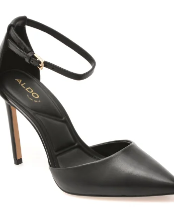 Pantofi eleganti ALDO negri, DERPERLA 007, din piele naturala