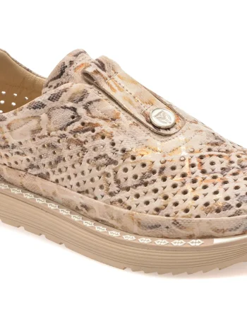 Pantofi sport GRYXX bej, 251YZ74, din piele naturala