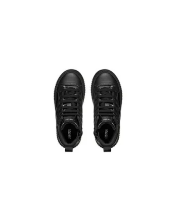 Pantofi sport dama  304065224, Piele ecologica, Negru, Negru