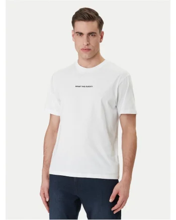 Tricou barbati,  bumbac organic, albdwqfwqdfwq, Alb