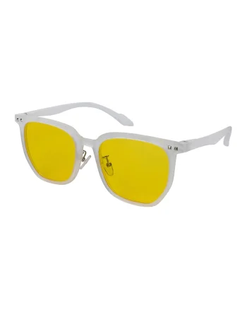 Ochelari de soare cu lentile uni Autumn, Alb
