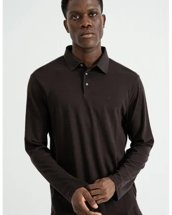 Bluza polo uni din bumbac