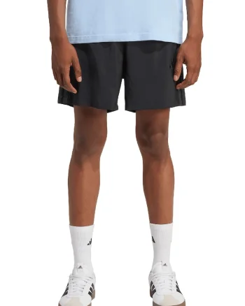 Pantaloni scurti cu benzi laterale cu logo Chelsea, Negru/Gri inchis