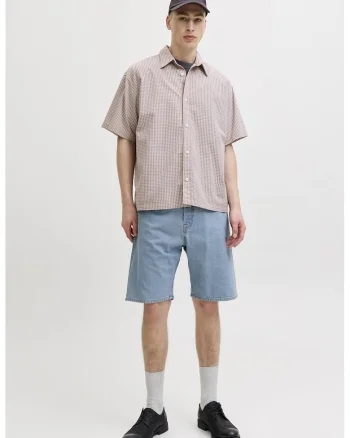 Bermude relaxed fit de denim