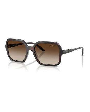 Ochelari de soare polarizati cu lentile in degrade, Maro cognac