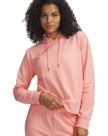 Hanorac regular fit cu detaliu logo Sport Terry, Roz somon