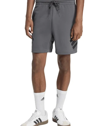 Pantaloni scurti relaxed fit din amestec de bumbac, Gri