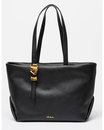 Geanta shopper cu bretele ajustabile Glace, Negru