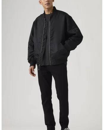 Blugi regular-fit, Negru