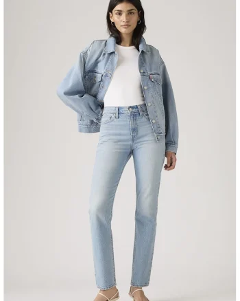 Blugi slim-fit Wedgie, Albastru deschis