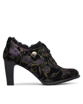Botine scurte,  Alcbaneo 14, piele naturala, pentru femei