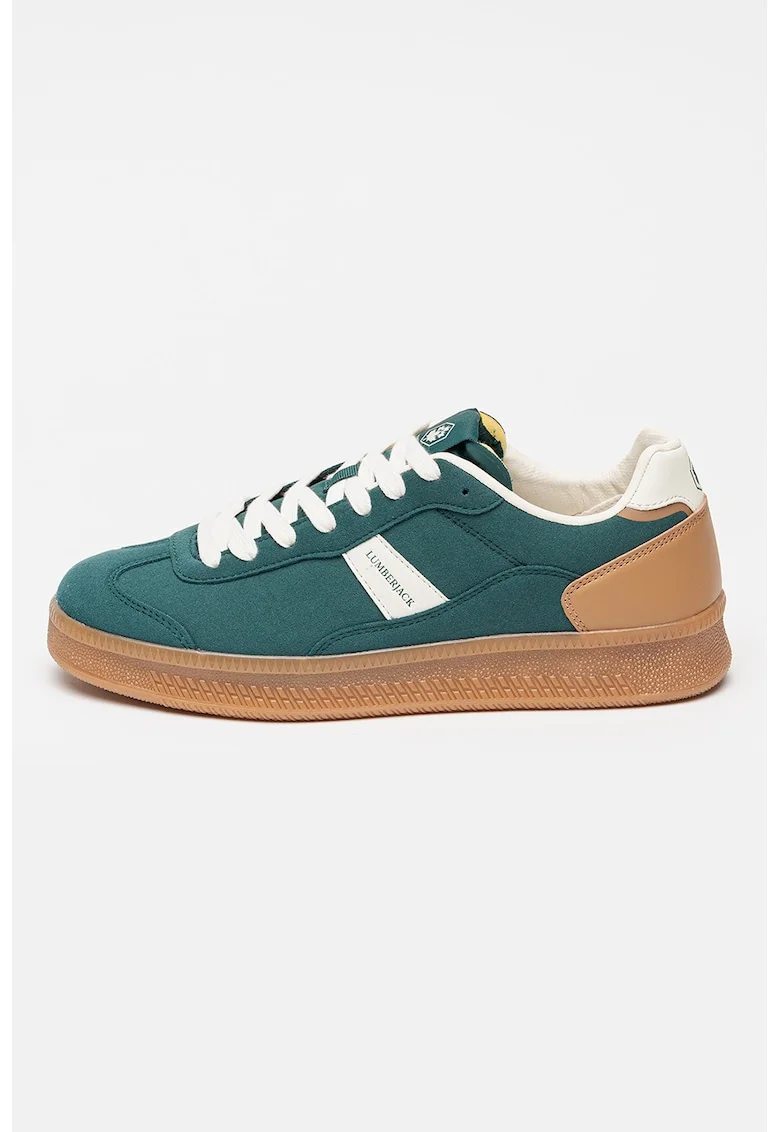 Pantofi sport cu branturi cu spuma cu memorie Fofana, Verde