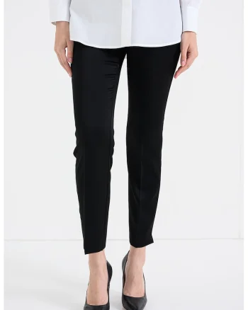 Pantaloni chino slim fit, Negru