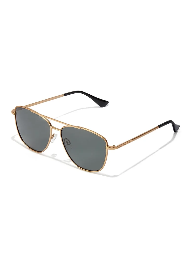 Ochelari de soare aviator unisex polarizati, Auriu/Negru