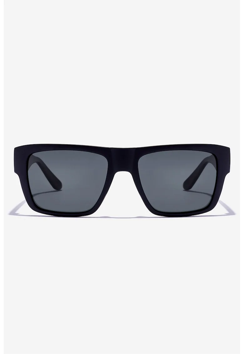 Ochelari de soare unisex polarizati dreptunghiulari, Negru