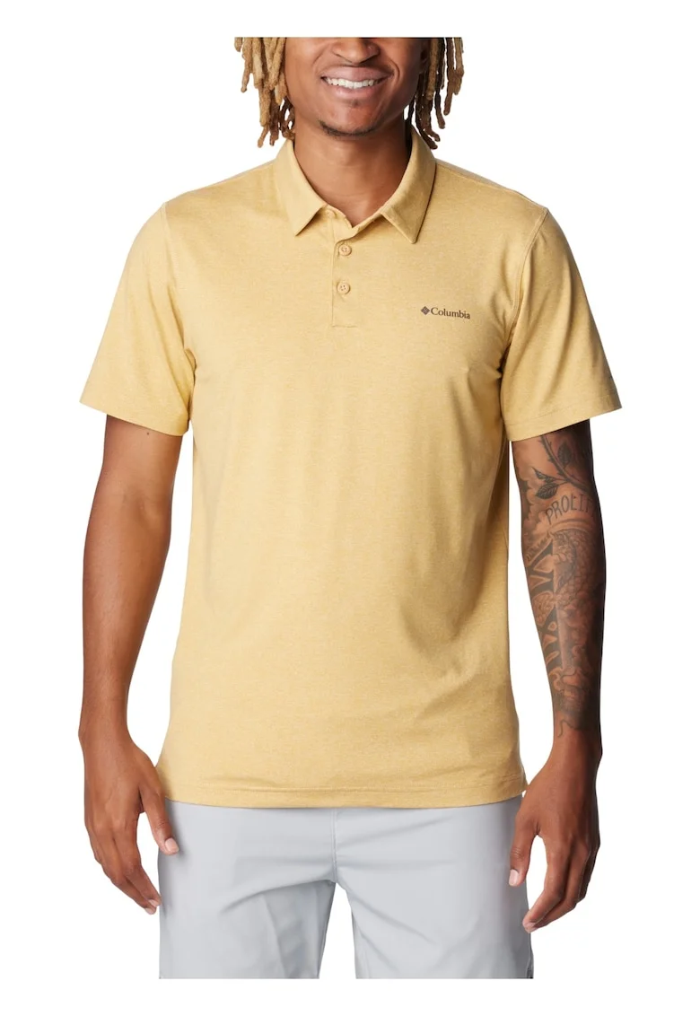 Tricouri polo de barbati,  Tech Trail Polo Shirt 17687, Galben
