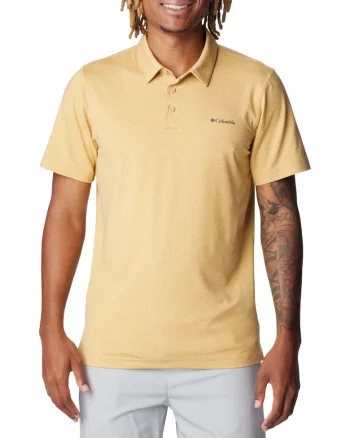 Tricouri polo de barbati,  Tech Trail Polo Shirt 17687, Galben