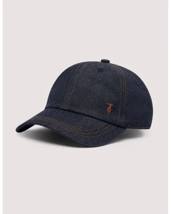Sapca baseball din denim, Albastru inchis