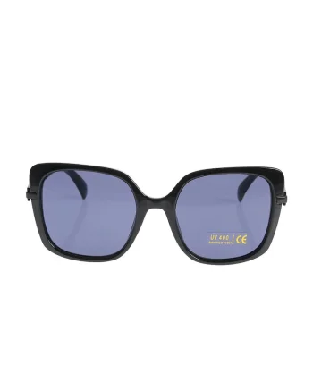 Ochelari de soare patrati negri cu lentile UV400